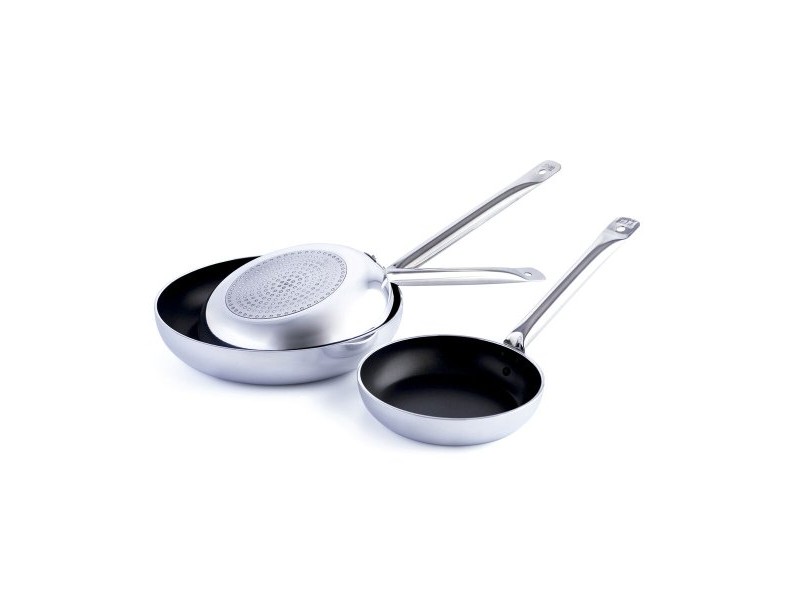 Тиган Quid Professional Pro-induction Черен Метал Стомана Ø 24 cm (6 броя)