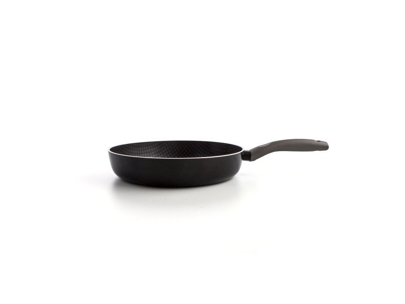 Тиган Quid Honey Черен Метал Ø 28 cm (6 броя)
