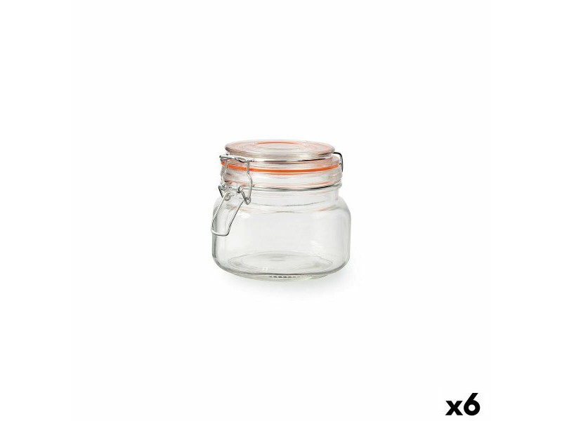 Стъклен Буркан Quid New Canette Прозрачен Cтъкло (0,5L) (Pack 6x)
