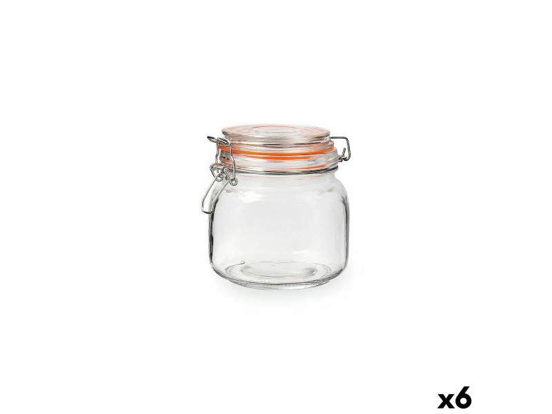 Стъклен Буркан Quid New Canette Прозрачен Cтъкло (0,7L) (Pack 6x)