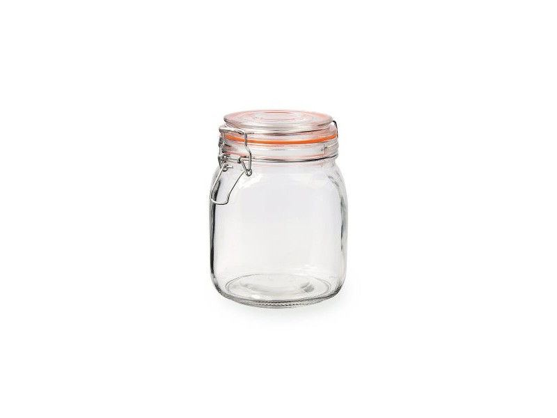 Стъклен Буркан Quid New Canette Прозрачен Cтъкло (1L) (Pack 6x)