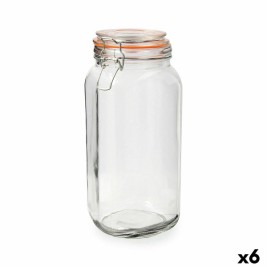 Стъклен Буркан Quid New Canette Прозрачен Cтъкло 2 L (Pack 6x)