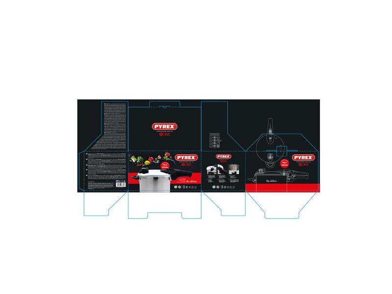 Тенджери Експрес Pyrex 6L