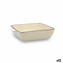 Тенджера Quid Cocco 20 x 16,5 x 27 cm Керамика Бял (12 броя) (Pack 12x)