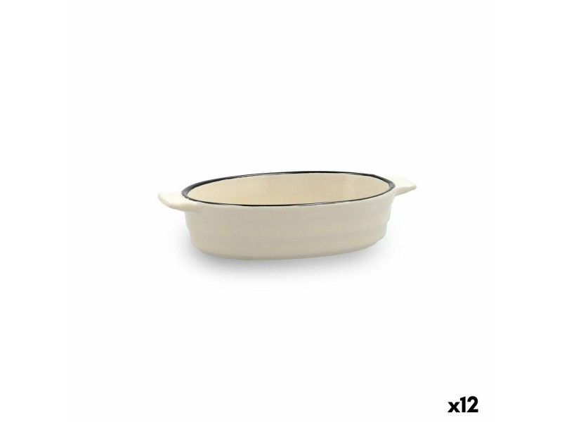 Тенджера Quid Cocco Бял Керамика 18 x 11 x 4 cm (12 броя) (Pack 12x)
