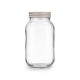 Буркан Quid Moss Сив Cтъкло 1 L (Pack 6x)