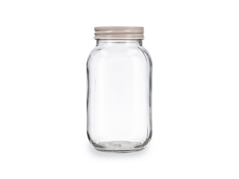 Буркан Quid Moss Сив Cтъкло 1 L (Pack 6x)