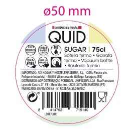 Tepmoc Quid Sugar Син Метал 750 ml