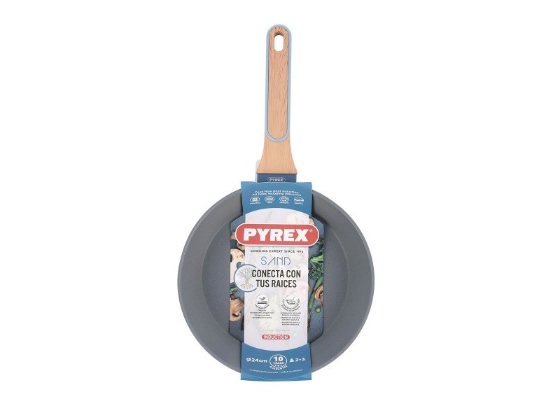 Тиган Pyrex Sand Закален алуминиум Син 24 cm