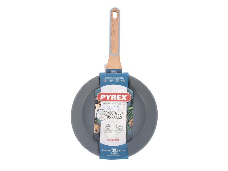 Тиган Pyrex Sand Закален алуминиум Син 26 cm
