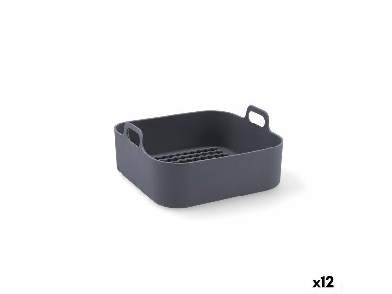 Кошница за Въздушен Фритюрник Quid Naturalia Силикон 19 x 9 cm (12 броя)
