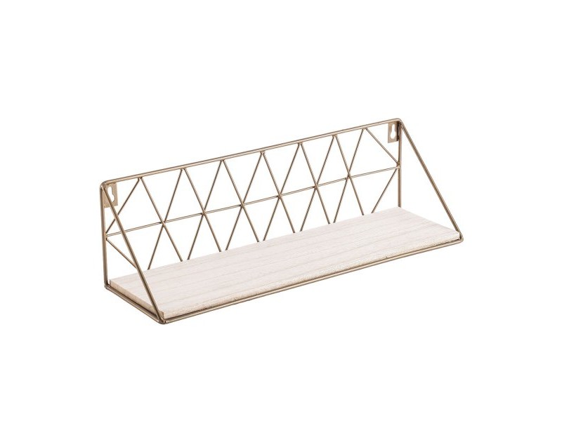 Лавица Vinthera Moa Стомана Златен 40 x 12 x 12 cm (8 броя)