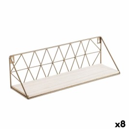 Лавица Vinthera Moa Стомана Златен 40 x 12 x 12 cm (8 броя)