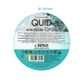 Комплект тигани Quid Oasis Черен Метал 3 Части