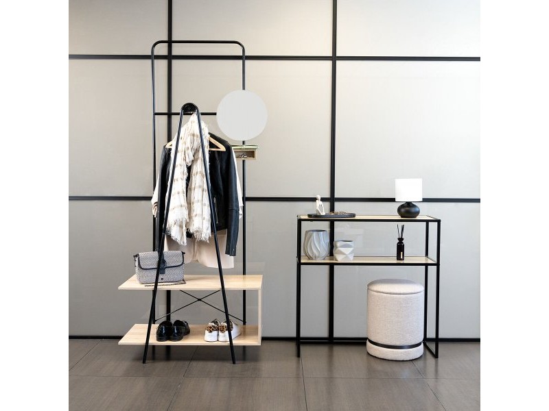 Лавица Vinthera Moa Метал Дървен MDF 78 x 27 x 77 cm (4 броя)