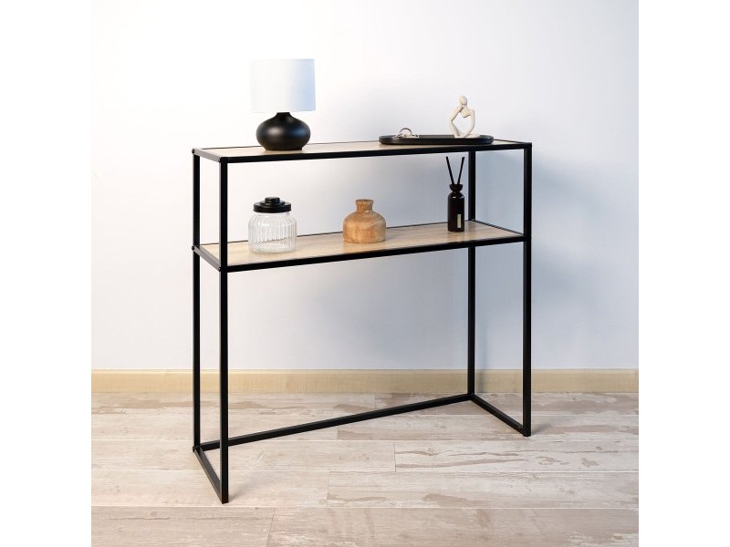 Лавица Vinthera Moa Метал Дървен MDF 78 x 27 x 77 cm (4 броя)