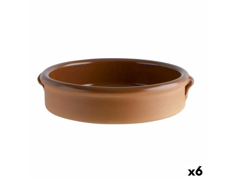 Тенджера Barro Clasico Кафяв Керамика Ø 25 cm (6 броя)