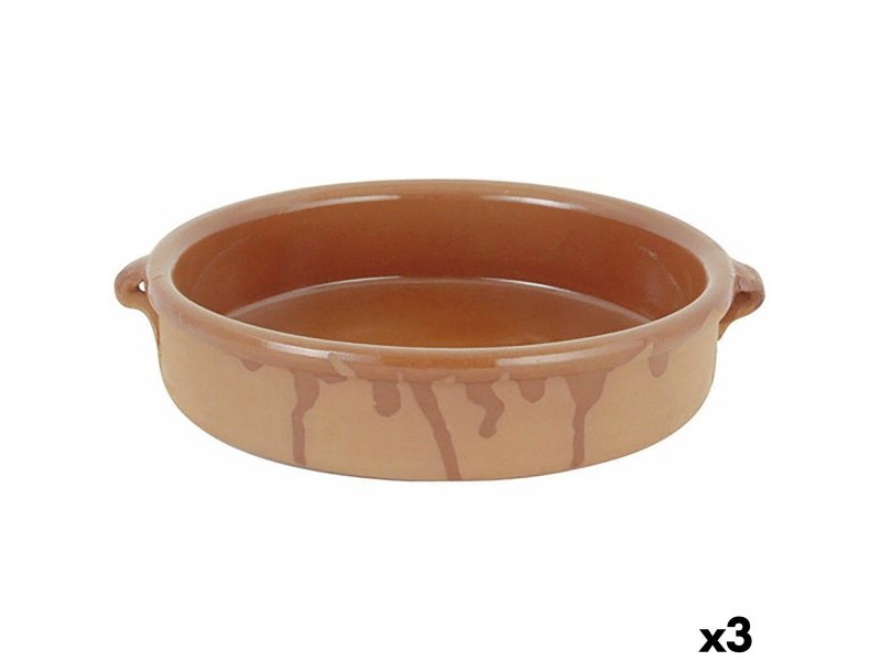 Тенджера Barro Clasico Кафяв Керамика Ø 28 cm (3 броя)