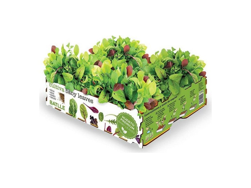 Комплект за култивиране Batlle Baby Leaves Салати 40 x 29 x 10,5 cm 2,6 Kg