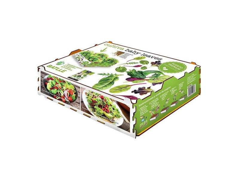 Комплект за култивиране Batlle Baby Leaves Салати 40 x 29 x 10,5 cm 2,6 Kg