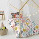 Комплект покривка за завивка HappyFriday Moshi Moshi Woodland Многоцветен 80 легло 2 Части
