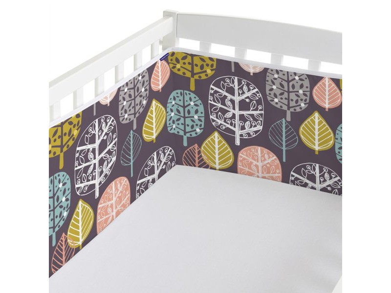 Протектор за ясла HappyFriday Moshi moshi Woodland Многоцветен 210 x 40 cm