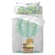 Комплект покривка за завивка HappyFriday Happynois Air Balloon Многоцветен Бебешко Креватче 2 Части