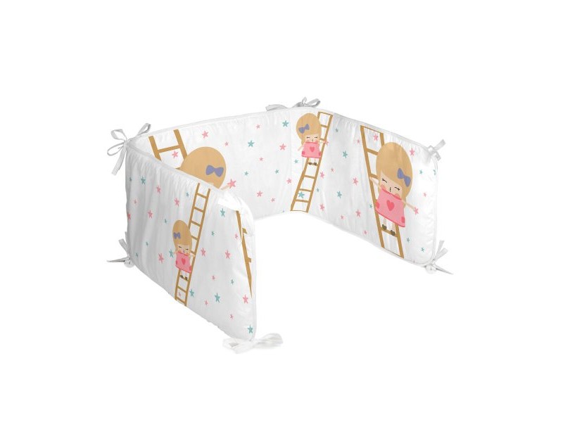 Протектор за ясла HappyFriday Happynois Moon dream Многоцветен 210 x 40 cm Протектор за ясла HappyFriday Happynois Moon dream Многоцветен 210 x 40 cm