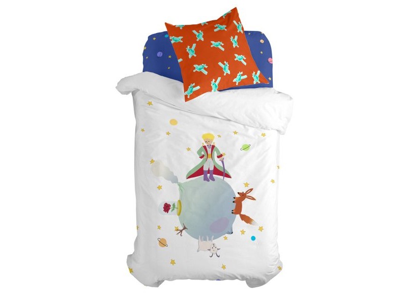 Комплект покривка за завивка HappyFriday Le Petit Prince Многоцветен 80 легло 2 Части