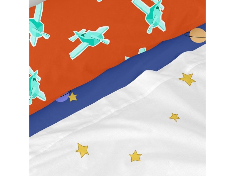 Комплект Чаршафи HappyFriday LE PETIT PRINCE Многоцветен 80/90 легло 2 Части