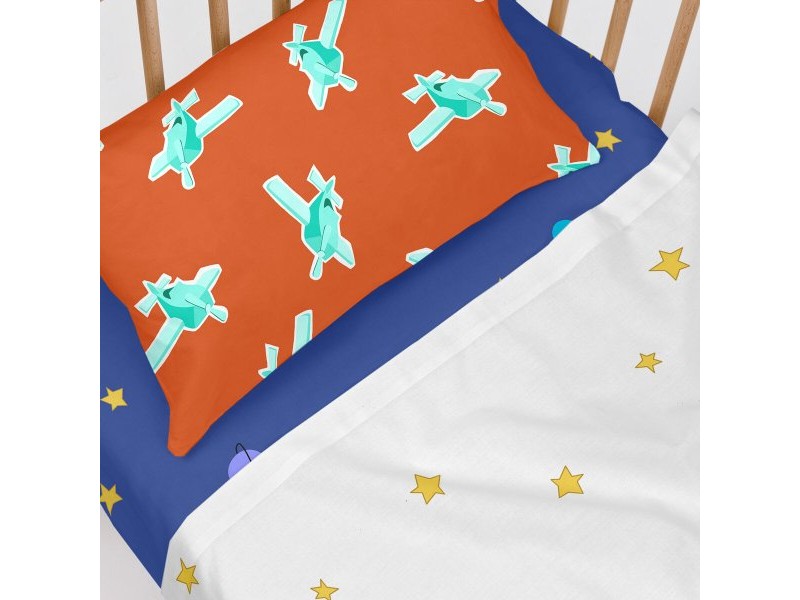 Комплект Чаршафи HappyFriday LE PETIT PRINCE Многоцветен Бебешко Креватче 2 Части