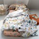 Комплект покривка за завивка HappyFriday Moshi Moshi Harvestwood Многоцветен 80/90 легло 2 Части