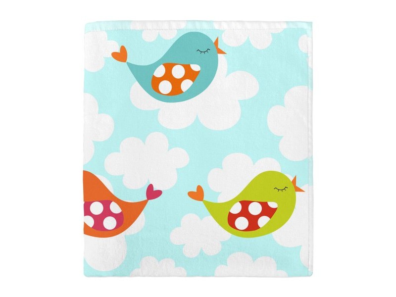 Кърпа за баня HappyFriday Mr Fox Little Birds Многоцветен 70 x 150 cm Кърпа за баня HappyFriday Mr Fox Little Birds Многоцветен 70 x 150 cm