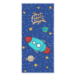 Кърпа за баня HappyFriday Mr Fox Space Rocket Многоцветен 70 x 150 cm
