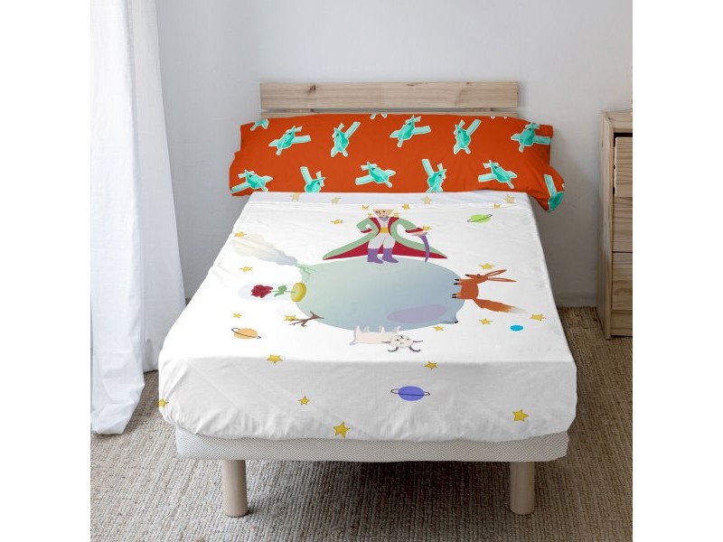 Комплект Чаршафи HappyFriday LE PETIT PRINCE Многоцветен 105 легло 2 Части