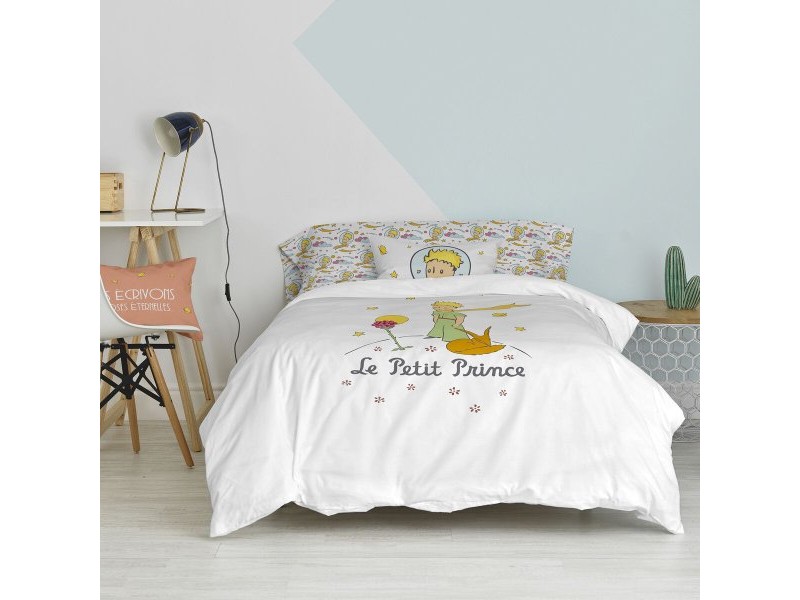 Комплект покривка за завивка HappyFriday Le Petit Prince Ses Amis Многоцветен 2 Части
