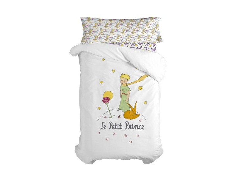 Комплект покривка за завивка HappyFriday Le Petit Prince Ses Amis Многоцветен 2 Части