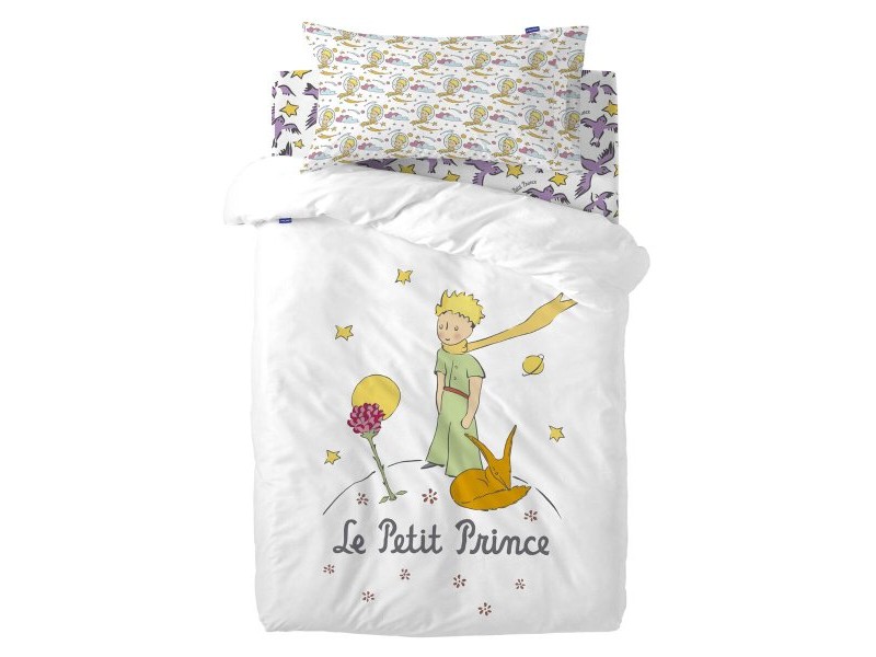Комплект покривка за завивка HappyFriday Le Petit Prince Ses Amis Многоцветен Бебешко Креватче 2 Части
