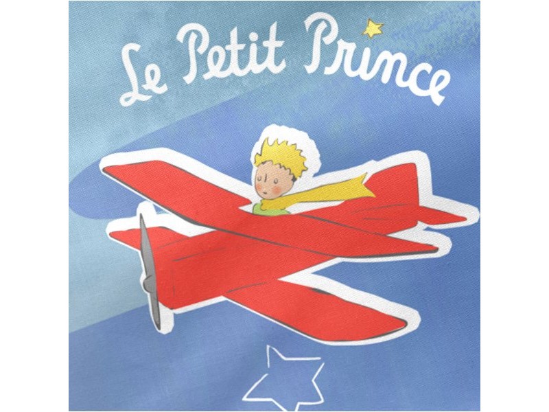 Протектор за ясла HappyFriday Le Petit Prince Son avion Многоцветен 210 x 40 cm