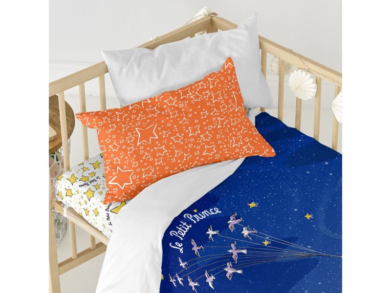 Комплект покривка за завивка HappyFriday Le Petit Prince Migration Многоцветен Бебешко Креватче 2 Части