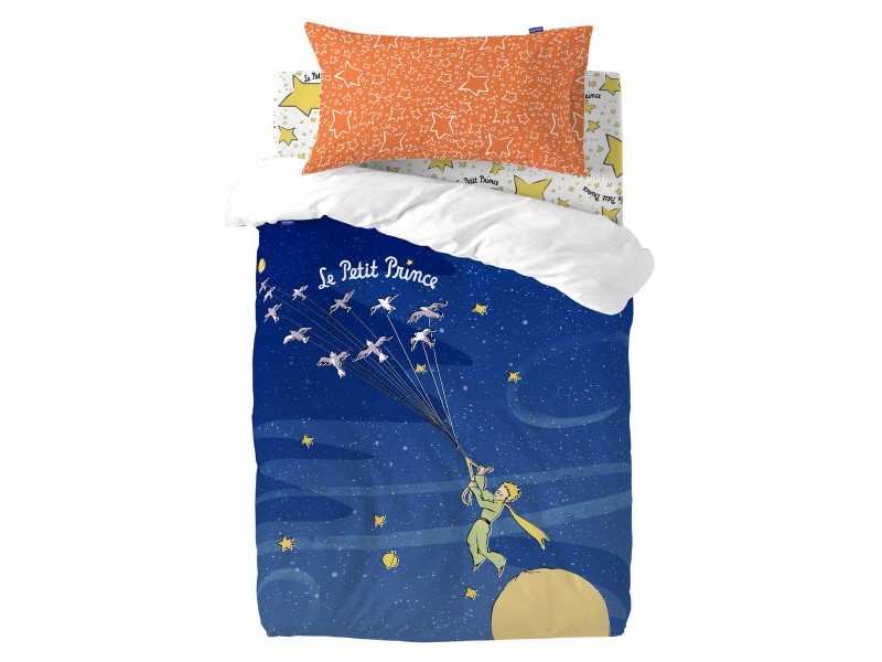 Комплект покривка за завивка HappyFriday Le Petit Prince Migration Многоцветен Бебешко Креватче 2 Части