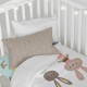 Комплект покривка за завивка HappyFriday Moshi Moshi Rabbit Family Многоцветен Бебешко Креватче 2 Части