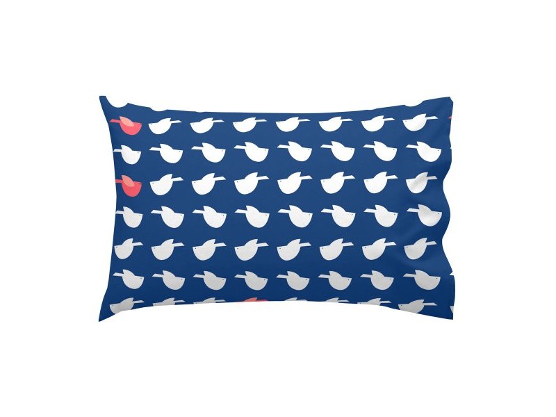 Комплект покривка за завивка HappyFriday Moshi Moshi Whale Многоцветен Бебешко Креватче 2 Части