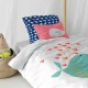 Комплект покривка за завивка HappyFriday Moshi Moshi Whale Многоцветен 80 легло 2 Части Комплект покривка за завивка HappyFriday Moshi Moshi Whale Многоцветен 80 легло 2 Части