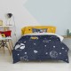 Комплект покривка за завивка HappyFriday Mr Fox Starspace Многоцветен 105 легло 2 Части Комплект покривка за завивка HappyFriday Mr Fox Starspace Многоцветен 105 легло 2 Части