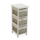 Многофункционално чекмедже Versa Pompei 29 x 62 x 25 cm Бял