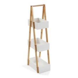Стелажи за Баня Versa Бамбук Дървен MDF Дървен MDF/Бамбук (18 x 81 x 30 cm)