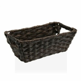 Многофункционална Кошница Versa 17 x 11,5 x 29 cm С дръжки Тъмно сив