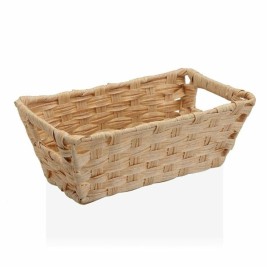 Многофункционална Кошница Versa 17 x 11,5 x 29 cm С дръжки Бежов