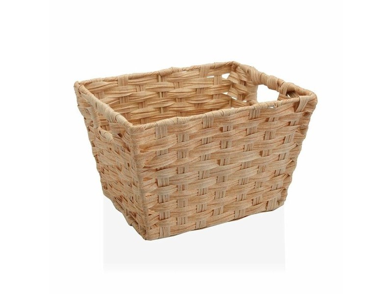 Многофункционална Кошница Versa 24 x 19 x 29 cm С дръжки Бежов